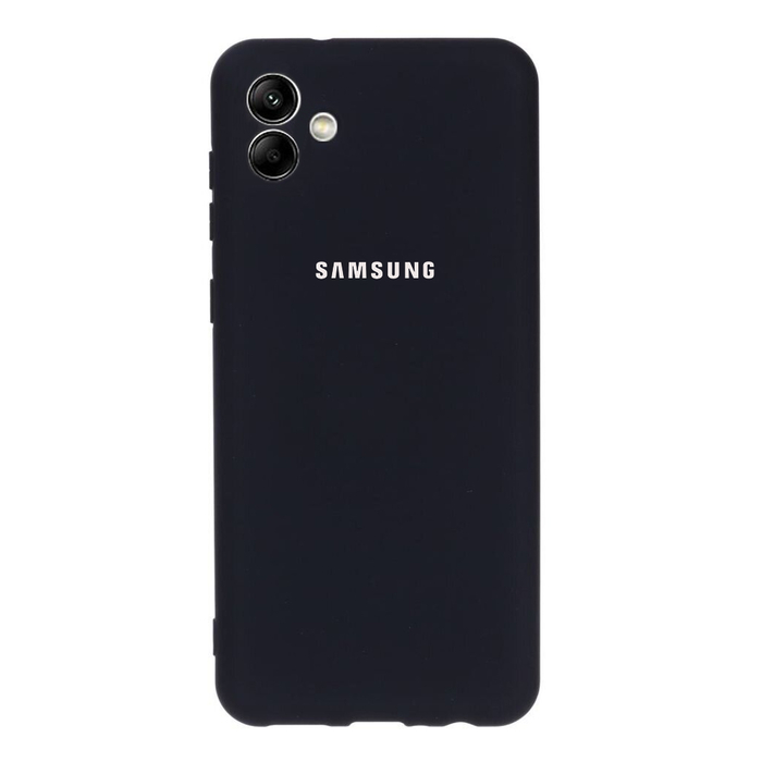 Soft-touch бампер KST Silicone Cover для Samsung Galaxy A04E черный
