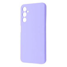 Soft-touch бампер KST Silicone Cover для Samsung Galaxy A05s фиалковый с закрытым низом