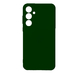 Soft-touch бампер KST Silicone Cover для Samsung Galaxy A15 хаки с закрытым низом