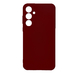 Soft-touch бампер KST Silicone Cover для Samsung Galaxy A15 марсала с закрытым низом