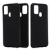 Soft-touch бампер KST Silicone Cover для Samsung Galaxy A21S / A217 черный с закрытым низом
