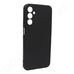Soft-touch бампер KST Silicone Cover для Samsung Galaxy A24 4G черный с закрытым низом