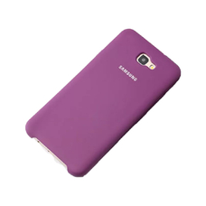 Soft-touch бампер KST Silicone Cover для Samsung Galaxy A3 (2017) A320F, фиолетовый