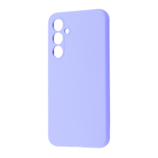 Soft-touch бампер KST Silicone Cover для Samsung Galaxy A35 фиалковый с закрытым низом