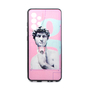 Силиконовый чехол с пластиковой крышкой KST SC для Samsung Galaxy A52 4G / 5G черный c рисунком давид