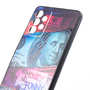 Силиконовый чехол с пластиковой крышкой KST SC для Samsung Galaxy A52 4G / 5G черный c рисунком деньги