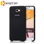 Soft-touch бампер KST Silicone Cover для Samsung Galaxy A7 (2017) A720F, черный