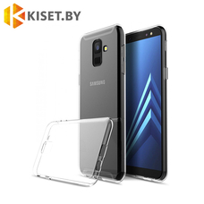 Силиконовый чехол KST UT для Samsung Galaxy A6 Plus (2018) прозрачный