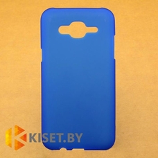 Силиконовый чехол KST MC для Samsung Galaxy A8 2016 синий матовый