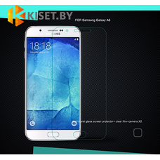 Защитное стекло KST 2.5D для Samsung Galaxy A8 2016, прозрачное