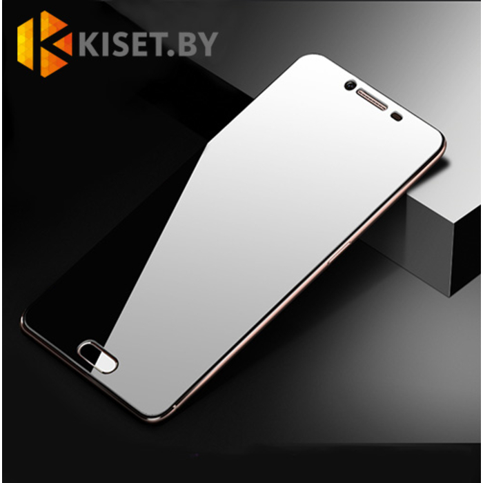 Защитное стекло на весь экран для Samsung Galaxy C5/C5 Pro, черное