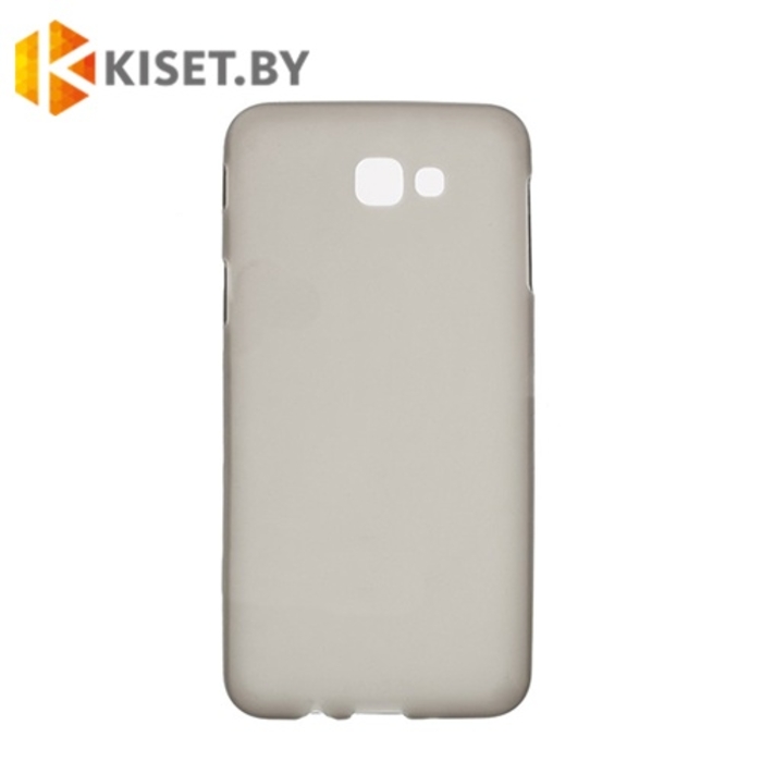 Силиконовый чехол матовый для Samsung Galaxy C5 (C5000), серый