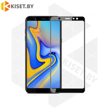 Защитное стекло на весь экран для Samsung Galaxy A9 (2018) A920 черное