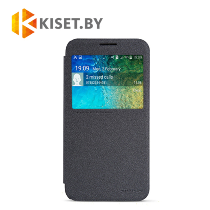 Чехол Nillkin Sparkle для Samsung Galaxy E5, черный
