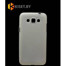 Силиконовый чехол для Samsung Galaxy E5 (E500H), белый