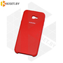 Soft-touch бампер KST Silicone Cover для Samsung Galaxy J4 Plus (2018) красный