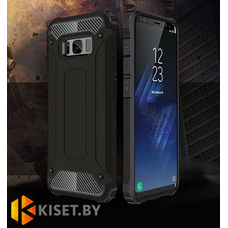 Гибридный бампер Shockproof для Samsung Galaxy S8 Plus (G955), черный