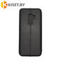 Чехол-книжка Book Case 3D с визитницей для Samsung Galaxy S9 Plus (G965), черный