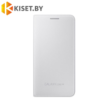 Чехол оригинальный Flip Wallet для Samsung Galaxy Core LTE G386F, белый