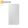 Чехол оригинальный Flip Wallet для Samsung Galaxy Core LTE G386F, белый