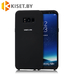 Soft-touch бампер KST Silicone Cover для Samsung Galaxy Note 8, черный