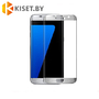 Защитное стекло Full Screen 3D для Samsung Galaxy S7 Edge (G935), серебристое