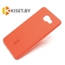 Силиконовый чехол Cherry с защитной пленкой для Samsung Galaxy S7 Plus, красный