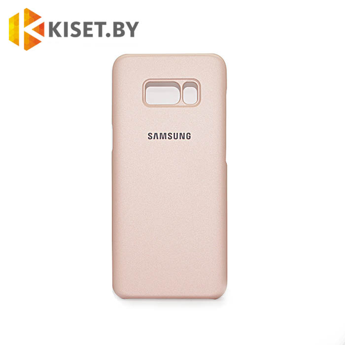 Soft-touch бампер BackCover для Samsung Galaxy S8 золотой