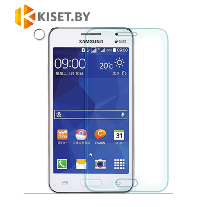 Защитное стекло для Samsung Galaxy Core II (G355H), прозрачное