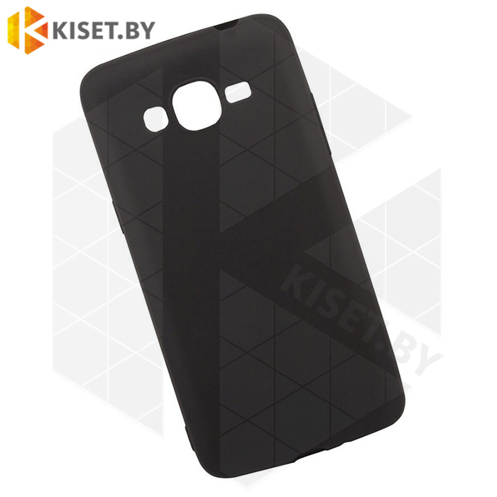Пластиковый бампер Jekod и защитная пленка для Samsung Galaxy Win Pro (G3812), черный