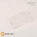 Силиконовый чехол Jekod с защитной пленкой для Samsung Galaxy Star Advance (G350), белый