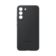 Soft-touch бампер KST Silicone Cover для Samsung Galaxy S22 Plus черный с закрытым низом