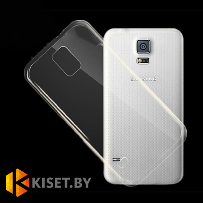 Силиконовый чехол Experts Samsung Galaxy S5 (i9600), прозрачный