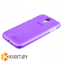 Пластиковый бампер для Samsung Galaxy S4 (i9500), фиолетовый