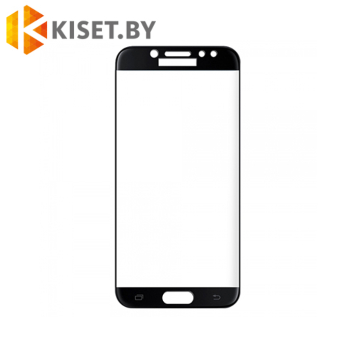 Защитное стекло на весь экран для Samsung Galaxy J3 (2017) J330, черное