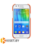 Чехол Protective Cover для Samsung Galaxy J1 (2016) J120F, оранжевый