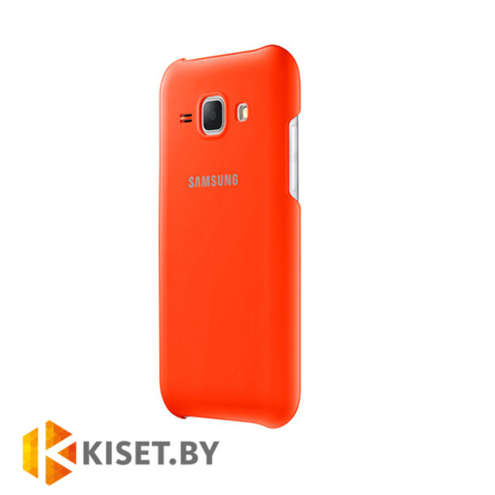 Чехол Protective Cover для Samsung Galaxy J1 (2016) J120F, оранжевый