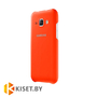 Чехол Protective Cover для Samsung Galaxy J1 (2016) J120F, оранжевый