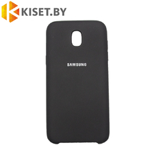 Soft-touch бампер KST Silicone Cover для Samsung Galaxy J3 2017, черный