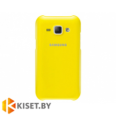 Чехол Protective Cover для Samsung Galaxy J1 (2016) J120F, желтый