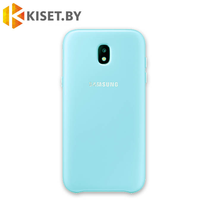 Soft-touch бампер Silicone Cover для Samsung Galaxy J3 2017, бирюзовый