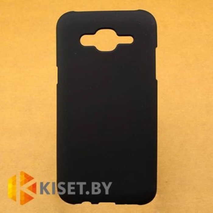 Силиконовый чехол для Samsung Galaxy J7 / J7 Neo, черный