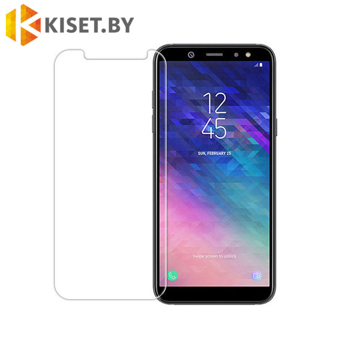 Защитное стекло для Samsung Galaxy J4 (2018) прозрачное