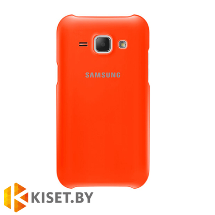 Чехол Protective Cover для Samsung Galaxy J1 (2016) J120F, оранжевый