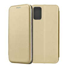 Чехол-книжка KST Book Case 3D с визитницей для Samsung Galaxy M51 золотой