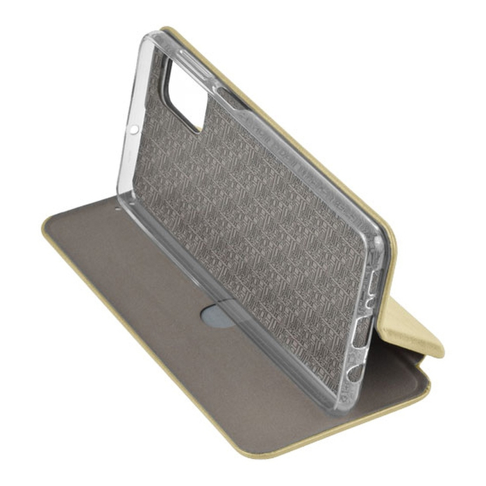 Чехол-книжка KST Book Case 3D с визитницей для Samsung Galaxy M51 золотой