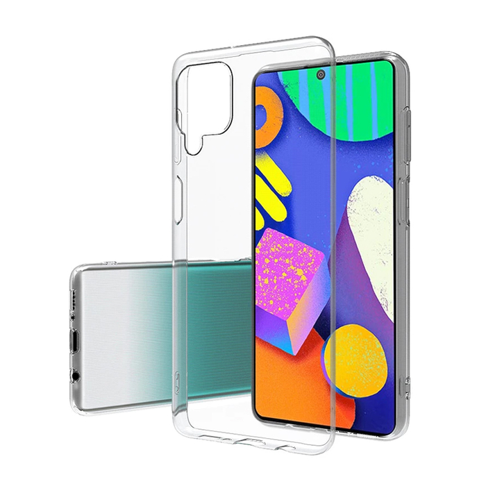 Силиконовый чехол Ultra Thin TPU для Samsung Galaxy M62 прозрачный