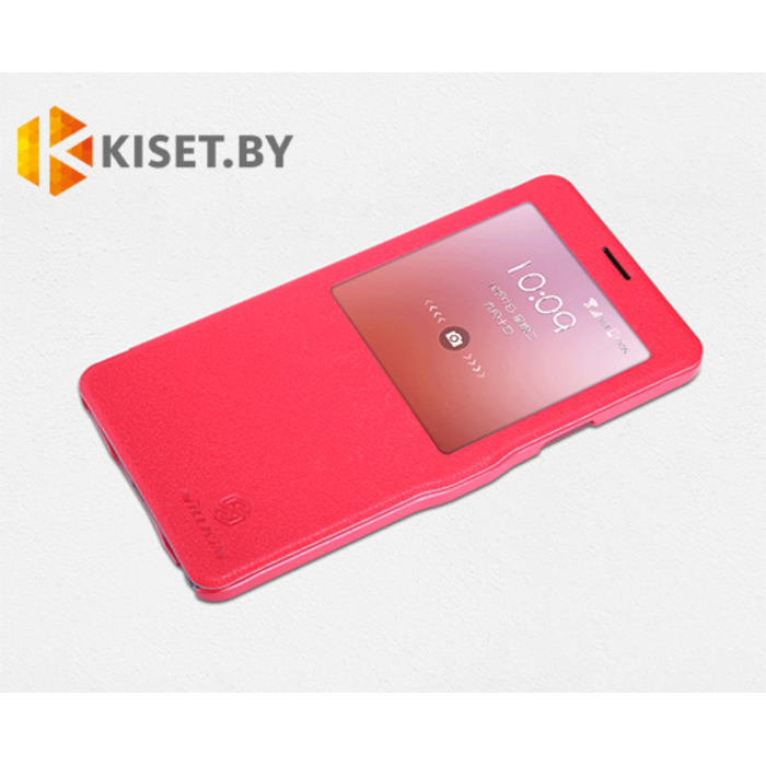 Чехол Nillkin Fresh для Samsung Galaxy Note 4 (N910), красный