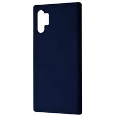 Soft-touch бампер KST Silicone Cover для Samsung Galaxy Note 10 Plus космический-синий