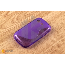 Силиконовый чехол для Samsung S5310 Galaxy Pocket Neo, фиолетовый